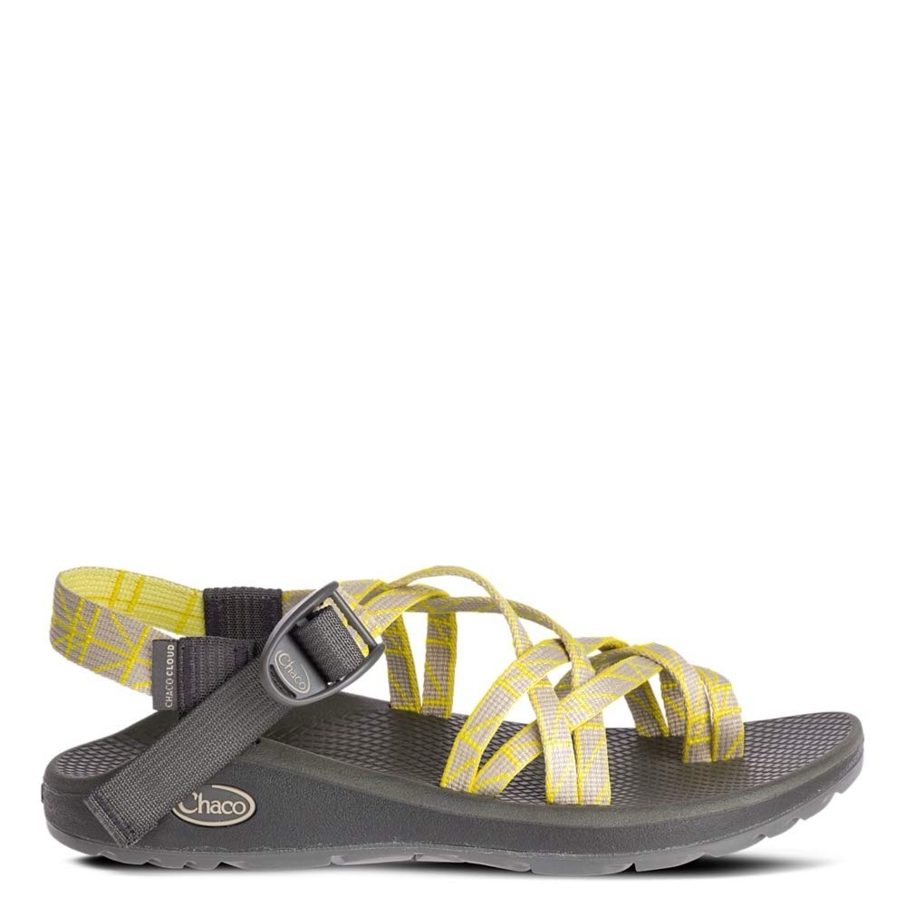 Chaco Z Cloud X2 Sandals Womens Prime Yellow Strappy Sport Hiking Water